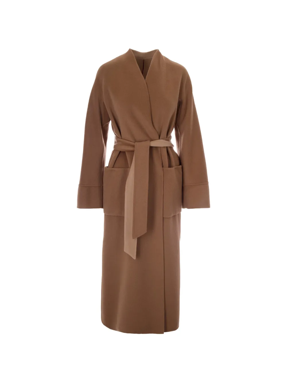 Max Mara belted coat - Brown