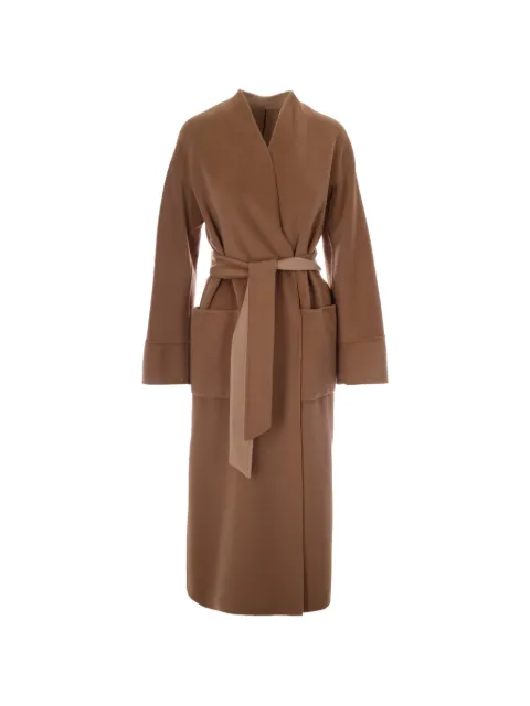 Max Mara abrigo con cinturón