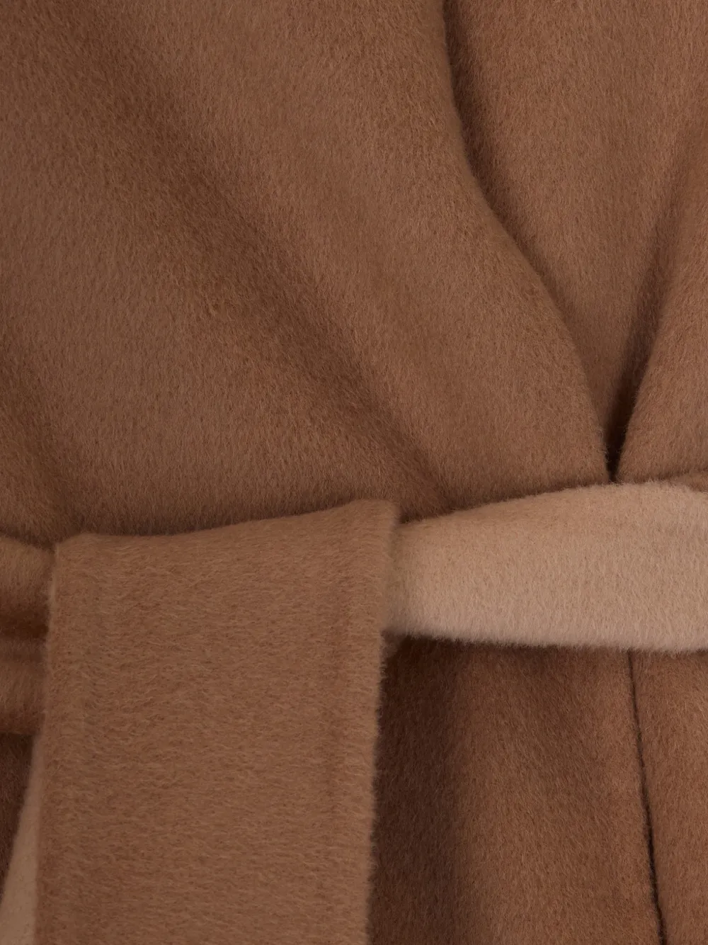 Max Mara Jas met ceintuur Bruin