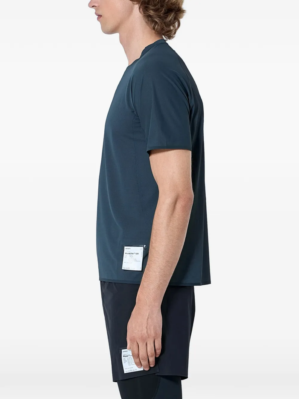 Satisfy Auralite technisch T-shirt Blauw