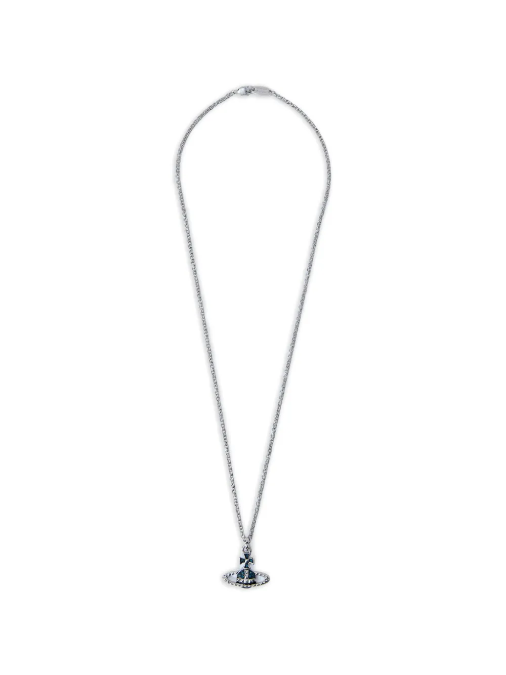 Vivienne Westwood Orb-pendant Chain Necklace | Silver | FARFETCH ZA