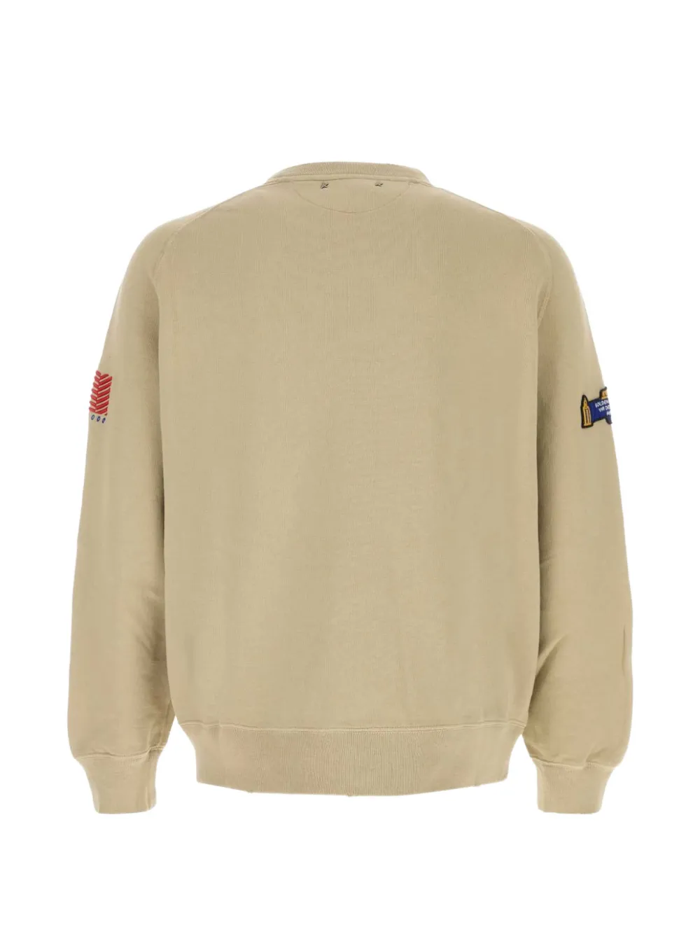 Golden Goose Sweater met print Beige