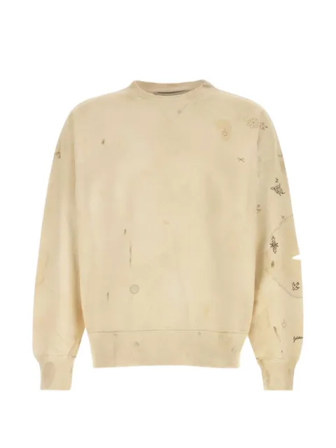Golden Goose distressed graphic-print sweater