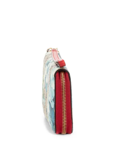 Gucci Pre-Owned GG Blooms zip-around wallet