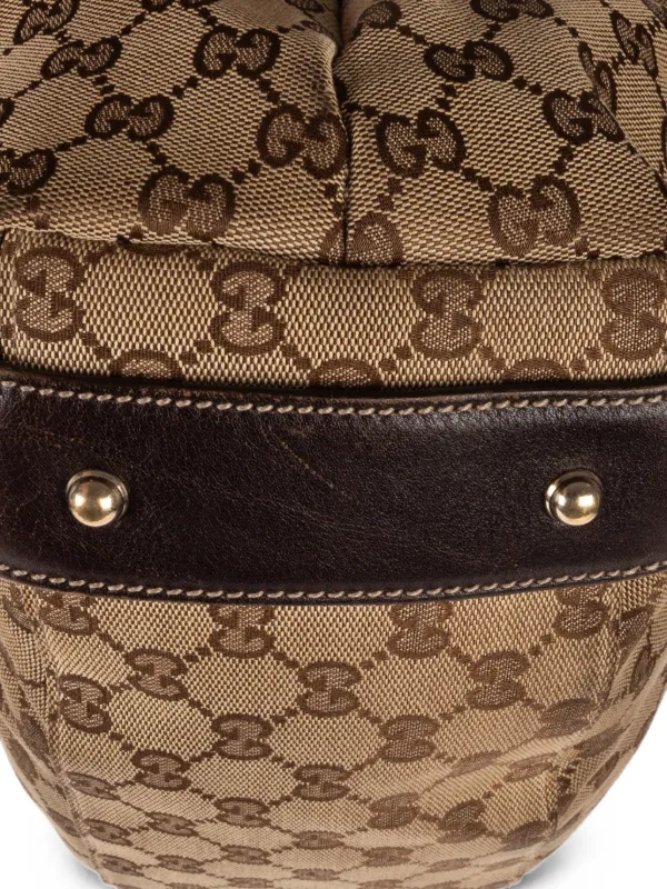 Gucci Pre-Owned ペラム GGスプリーム ハンドバッグ | ニュートラル