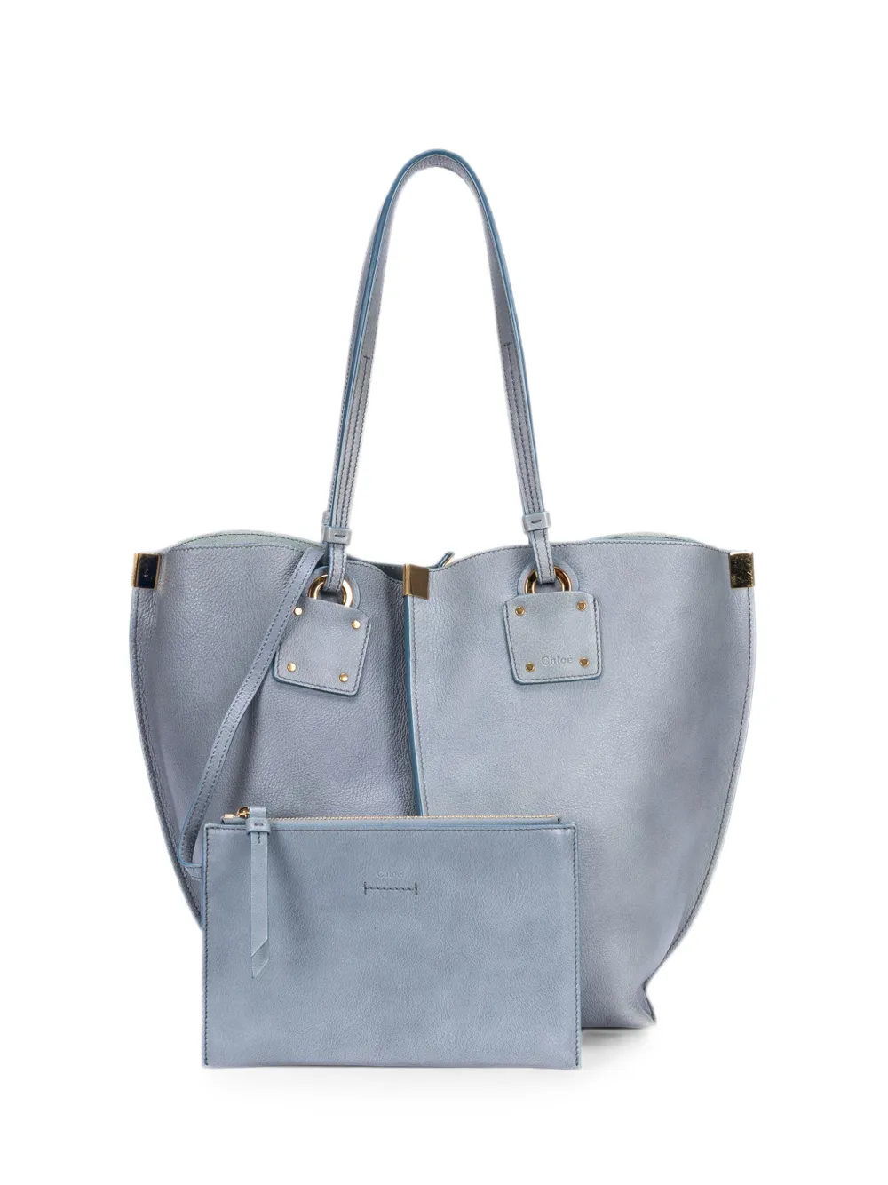 Chloé Pre-Owned Victoria tote bag - Blu