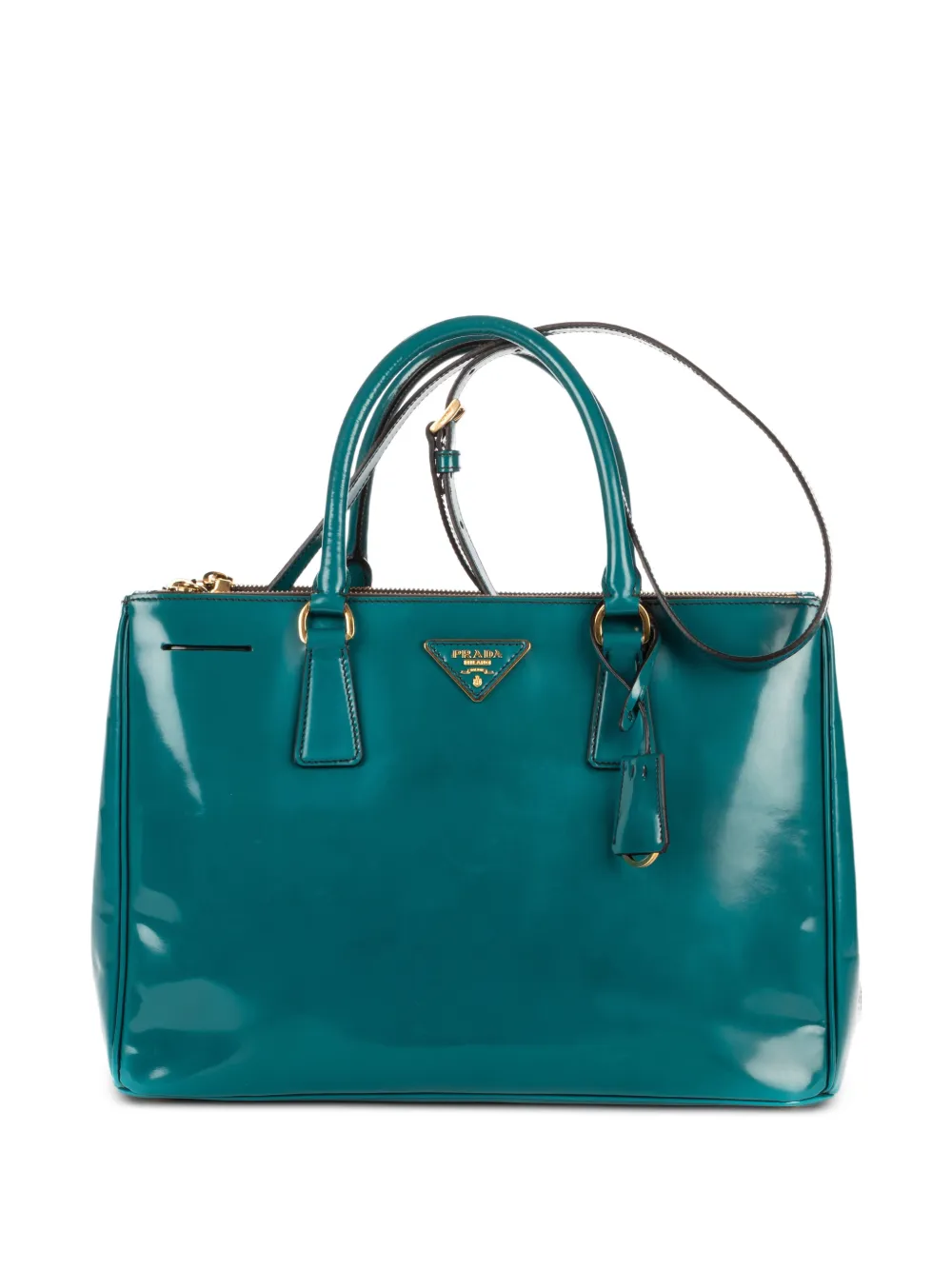 Prada Pre-Owned Galleria double-zip tote bag - Verde