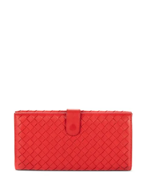 Bottega Veneta Pre-Owned Intrecciato continental wallet