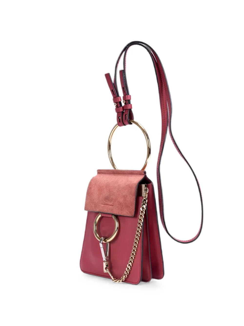 Chloé Pre-Owned small Faye Bracelet shoulder bag - Rot
