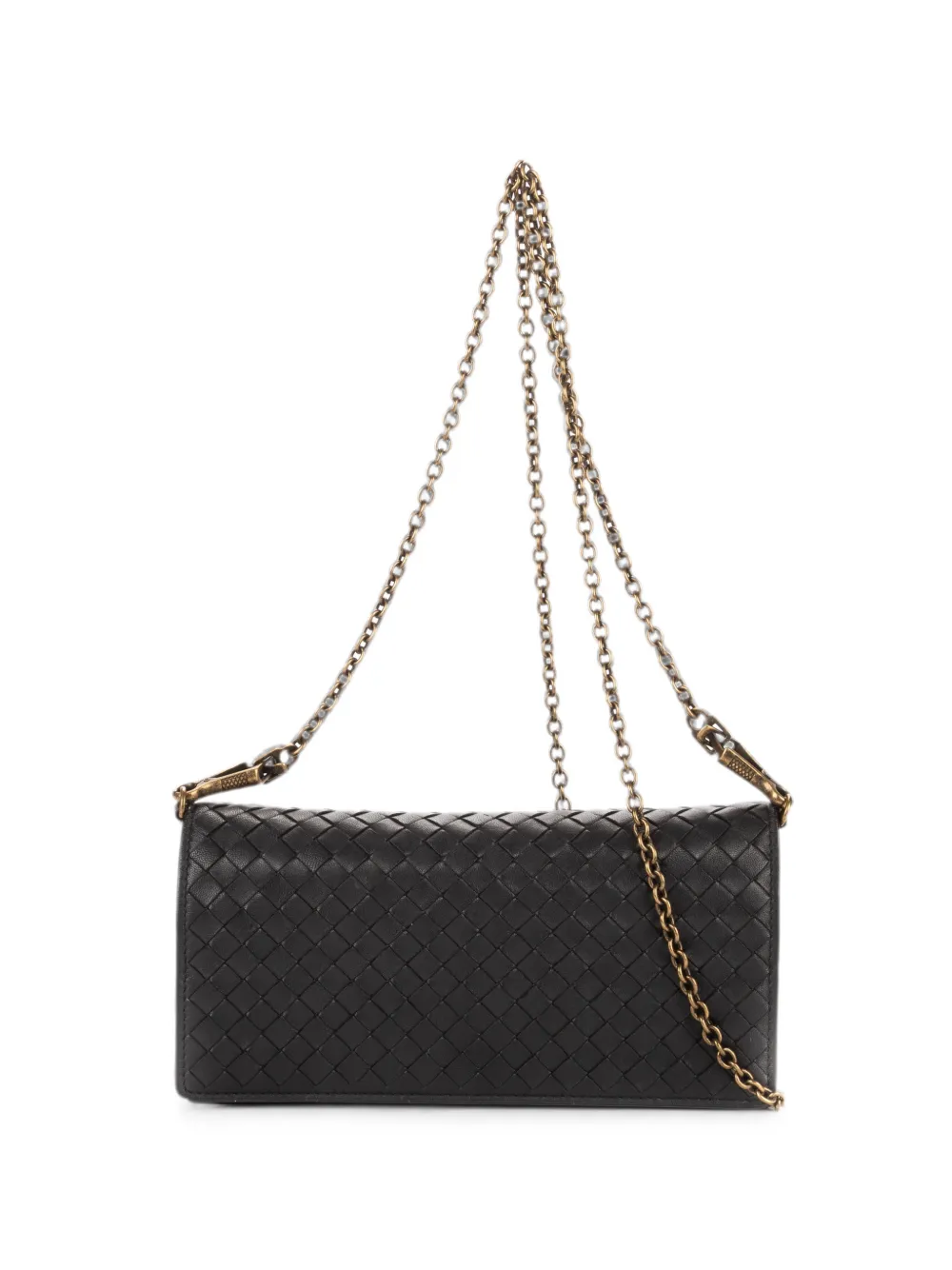 Bottega Veneta Pre-Owned Intrecciato Continental shoulder bag - Schwarz