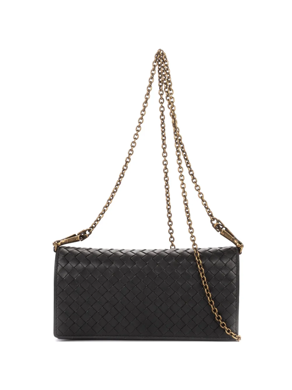 Bottega Veneta Pre-Owned Intrecciato Continental shoulder bag - Schwarz