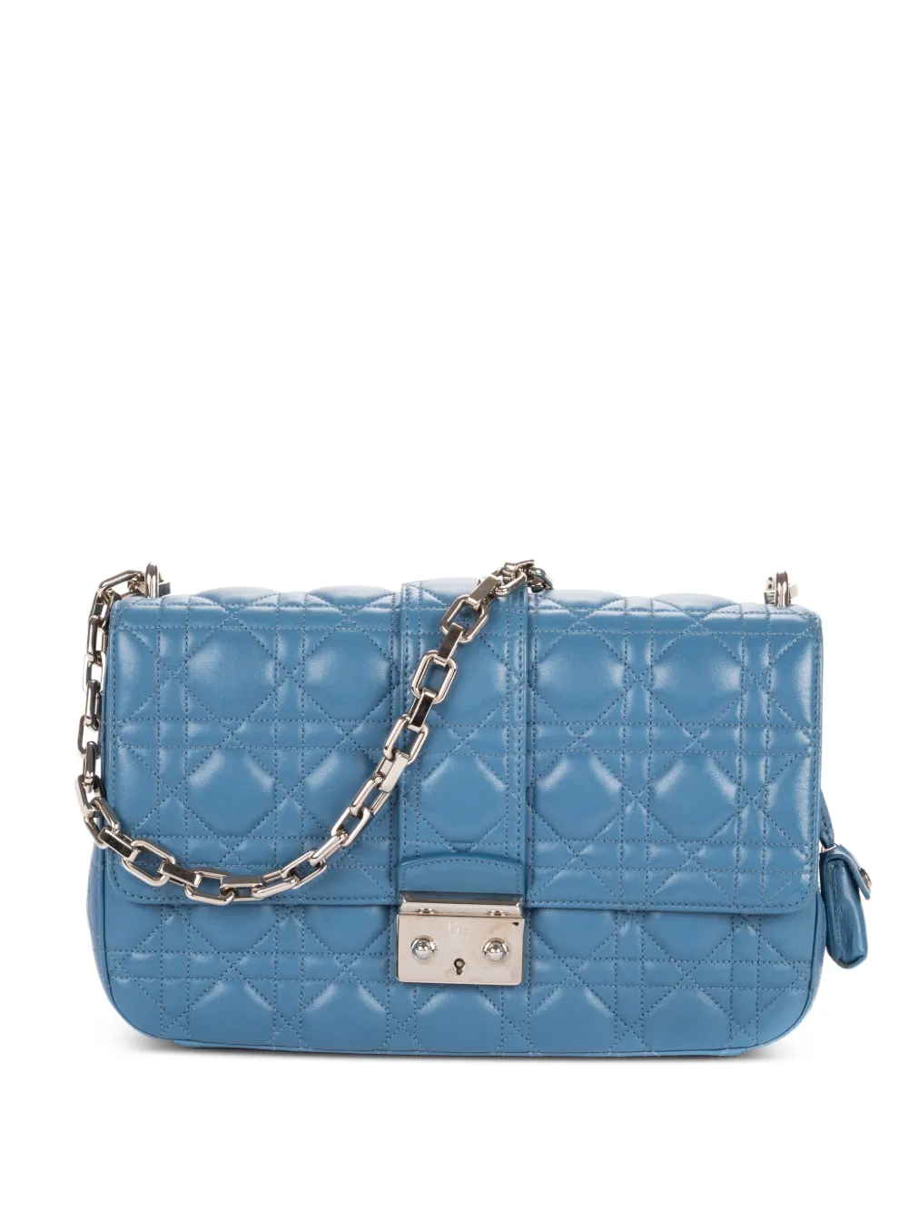 Christian Dior Pre-Owned Miss Dior Cannage shoulder bag - Blau