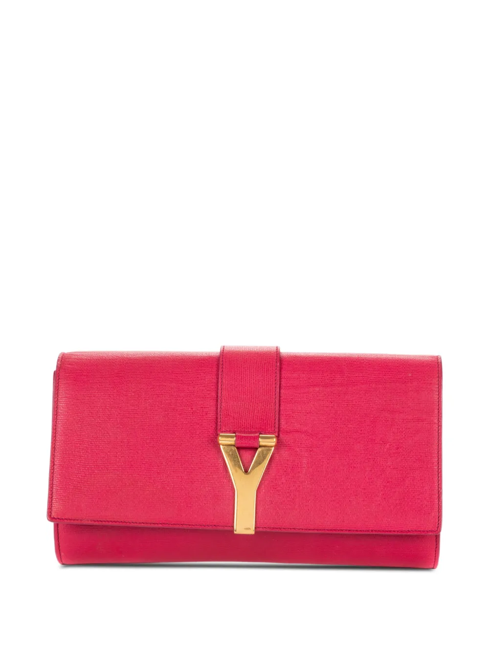 Saint Laurent Pre-Owned Chyc Ligne Y clutch bag - Rosa
