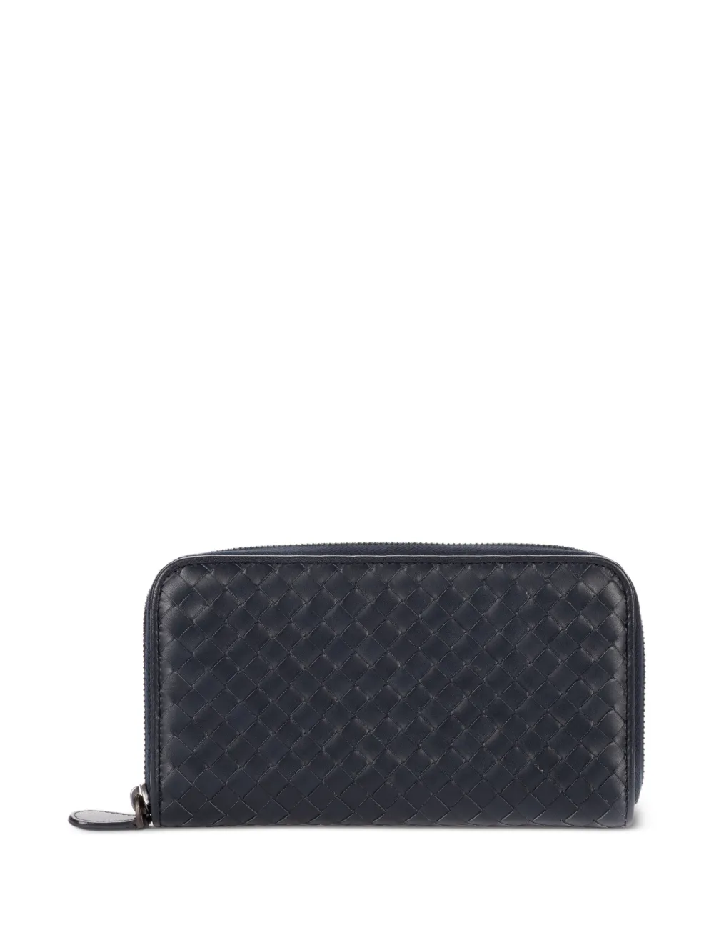 Bottega Veneta Pre-Owned Intrecciato wallet - Blue