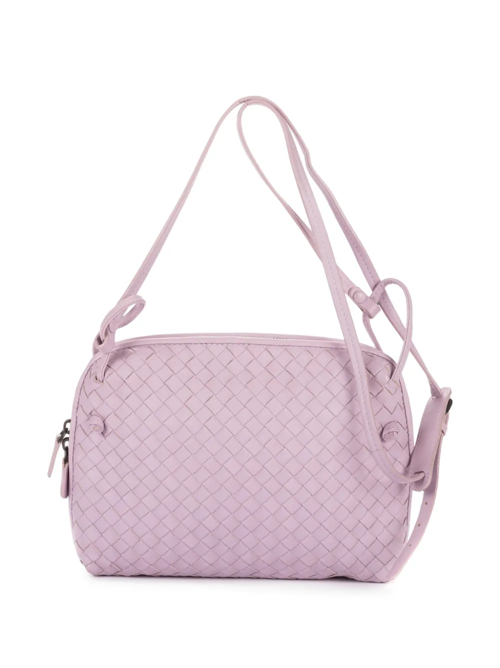 Bottega Veneta Pre-Owned Nodini Intrecciato shoulder bag - Viola