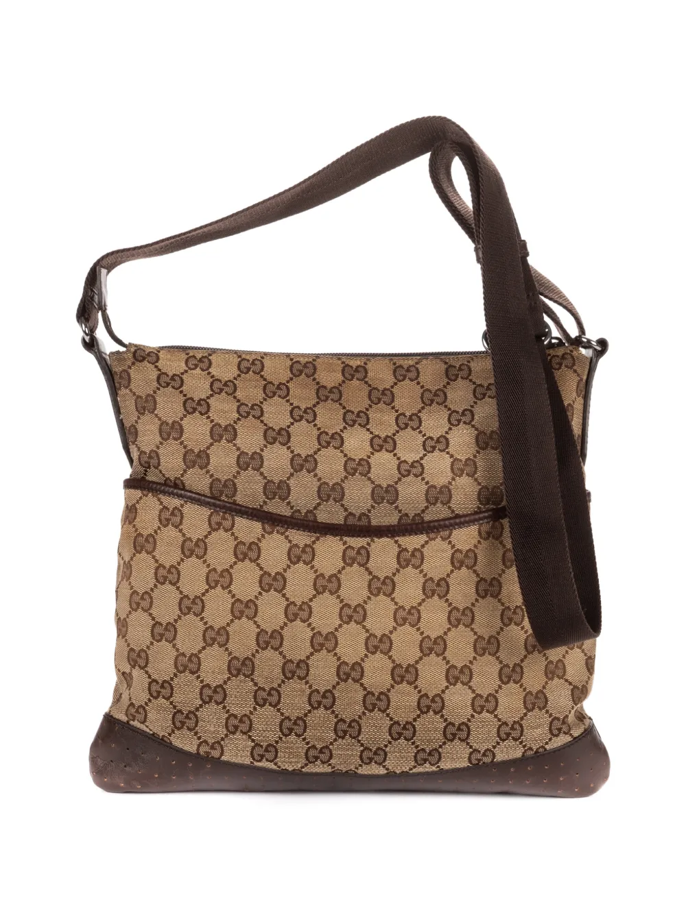 Gucci Pre-Owned GG Supreme messenger bag - Nude