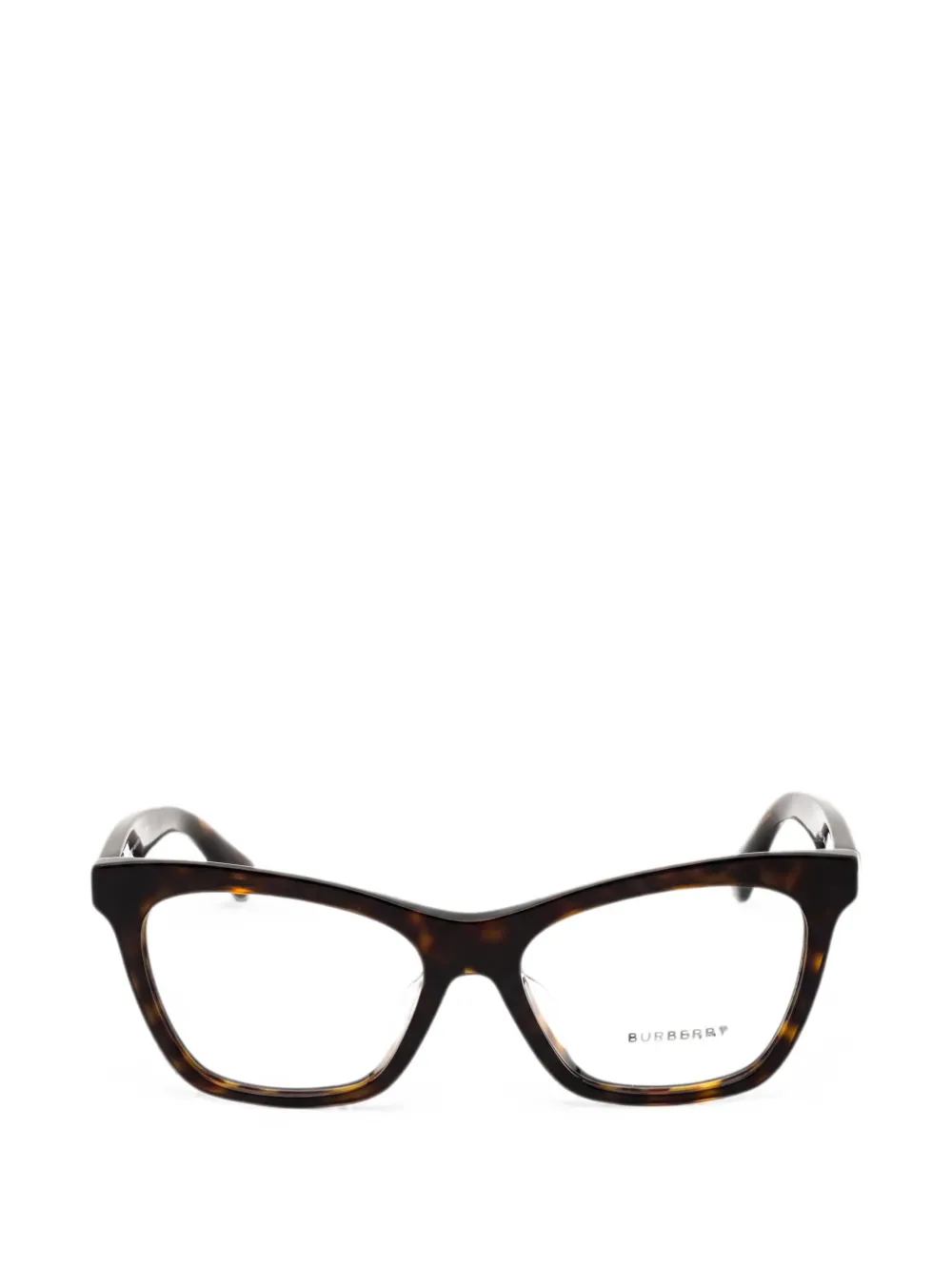 Burberry cat-eye frame glasses - Marrone