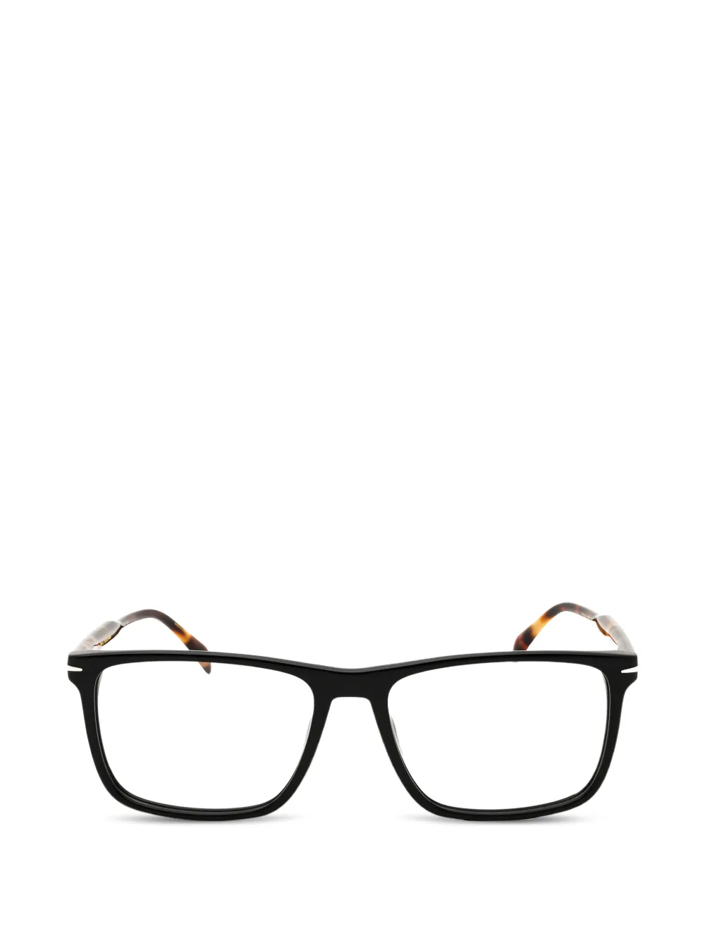 Eyewear by David Beckham square-frame glasses - Marrone