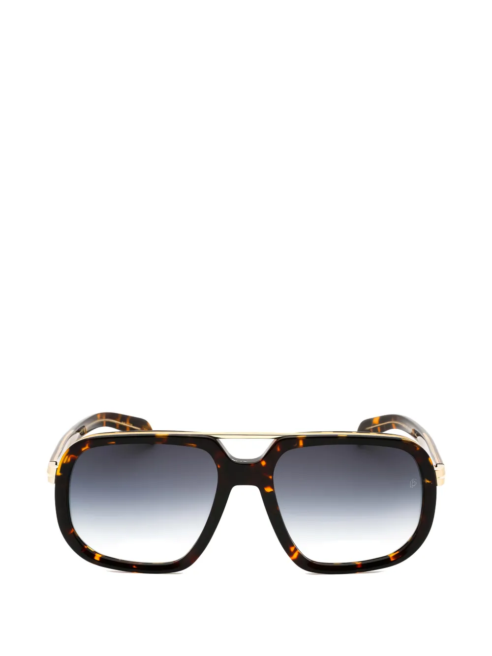 DAVID BECKHAM EYEWEAR tortoiseshell-effect sunglasses - Braun