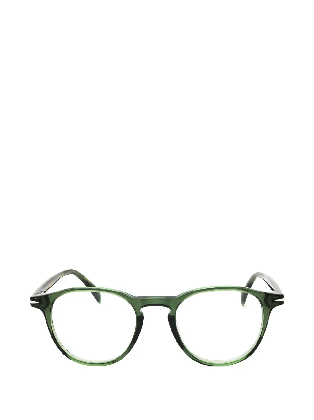 DAVID BECKHAM EYEWEAR round-frame glasses - Verde