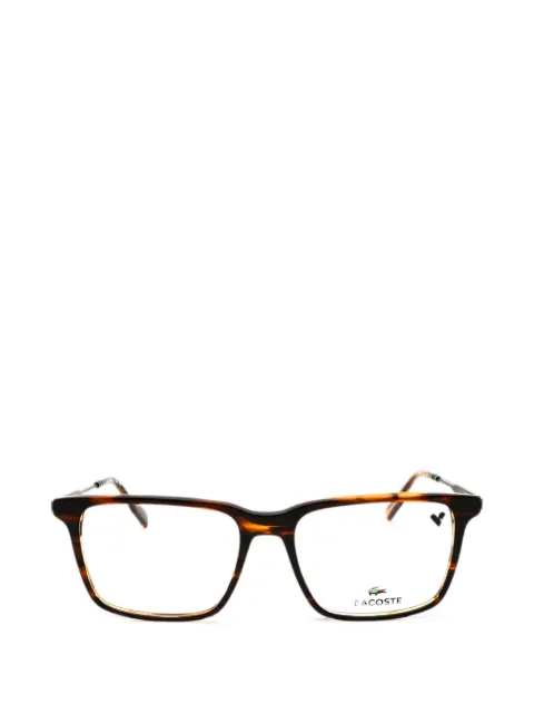 Lacoste gafas con montura rectangular