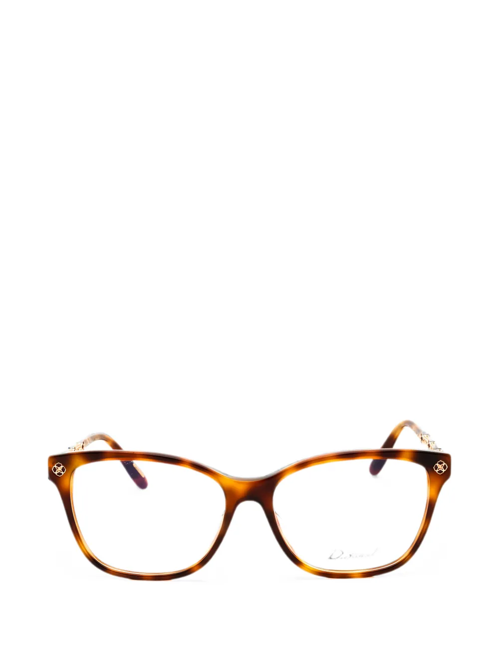 Chopard Eyewear square-frame glasses - Marrone