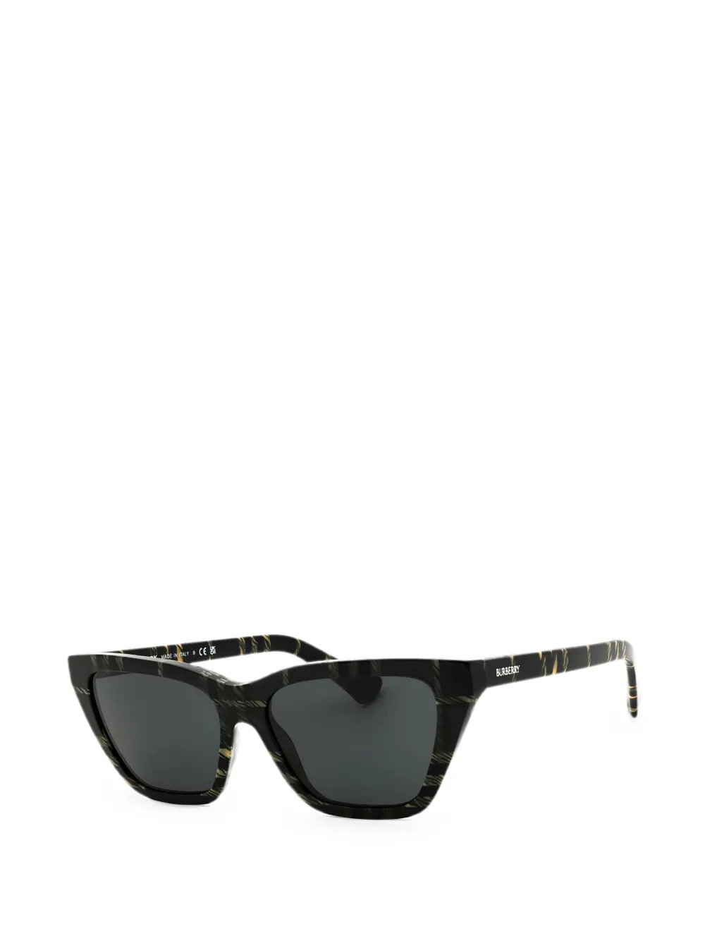 Burberry Eyewear Zonnebril met vierkant montuur Zwart