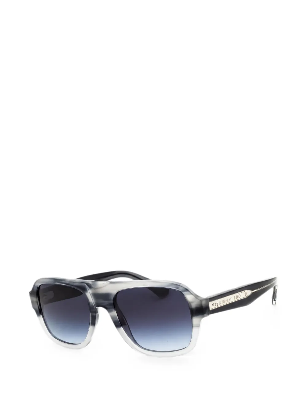 Burberry Eyewear Zonnebril met piloten montuur Grijs