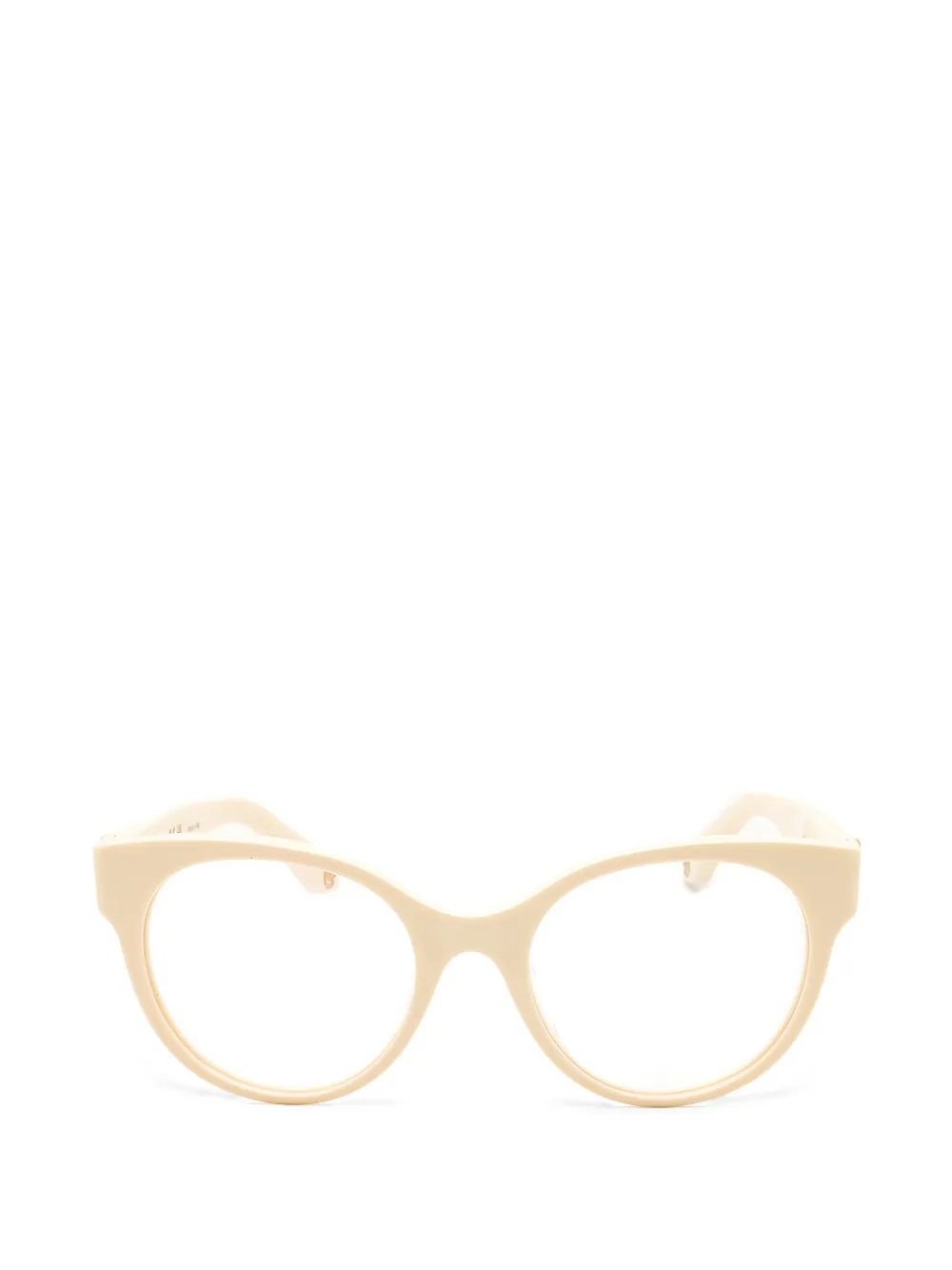 Roberto Cavalli cat-eye glasses - Nude