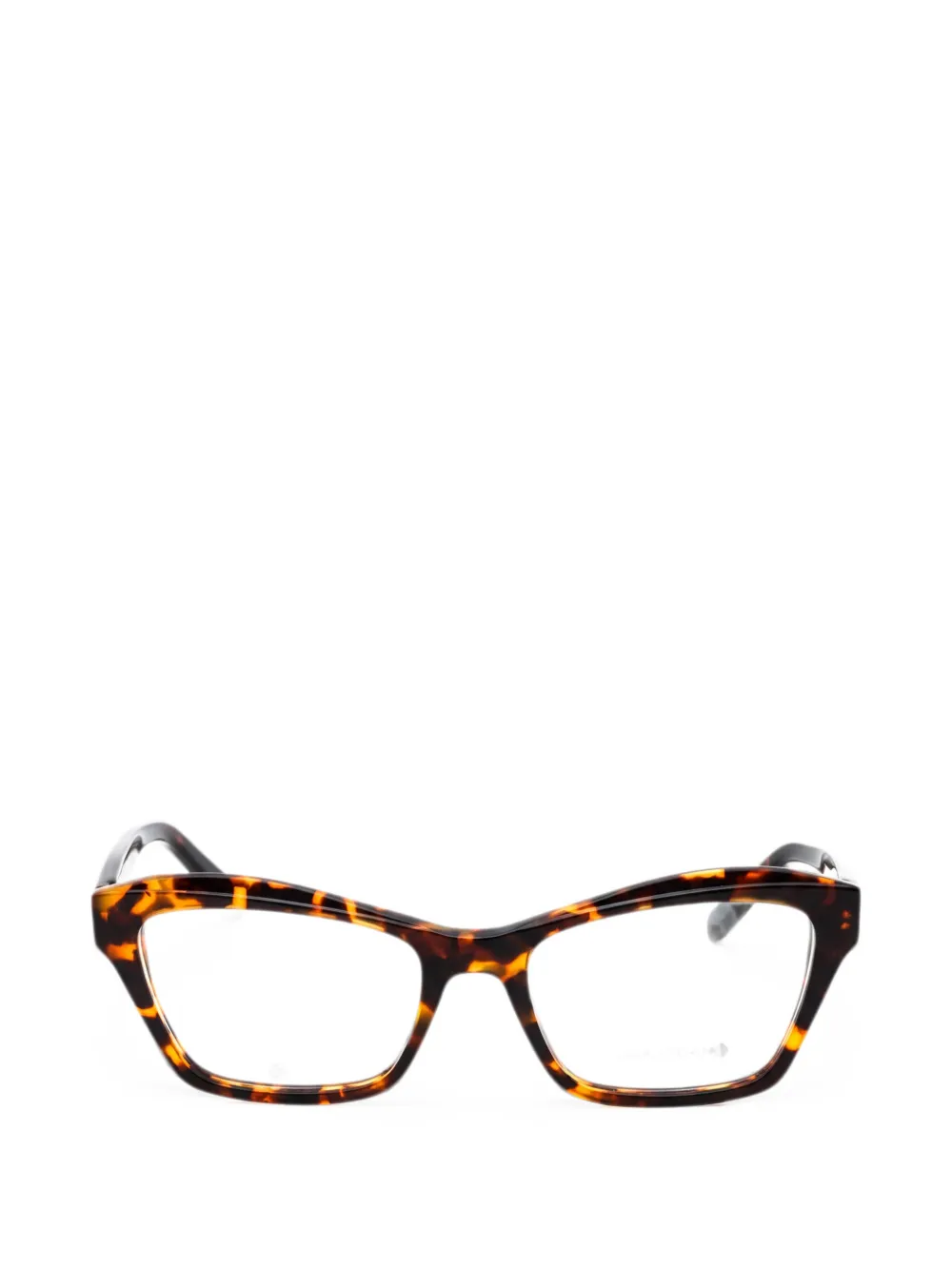 Ferragamo square-frame glasses - Marrone