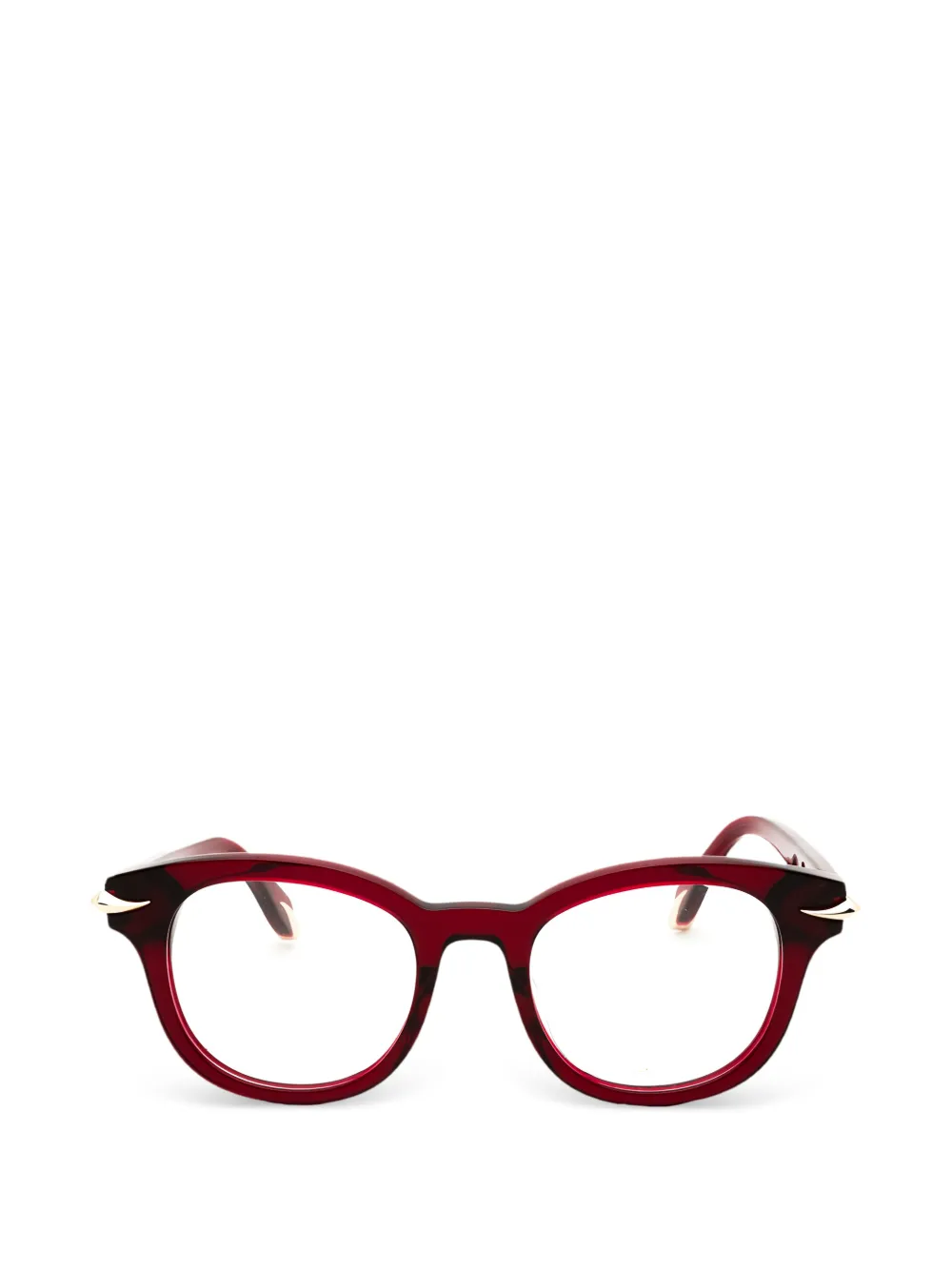 Roberto Cavalli round-frame glasses - Rosso