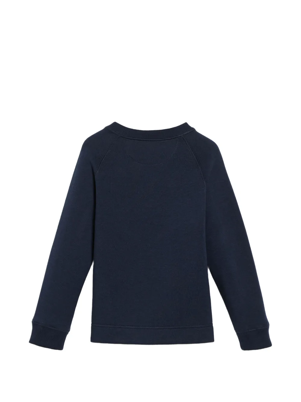 Brunello Cucinelli Kids Badstof sweater met print Blauw