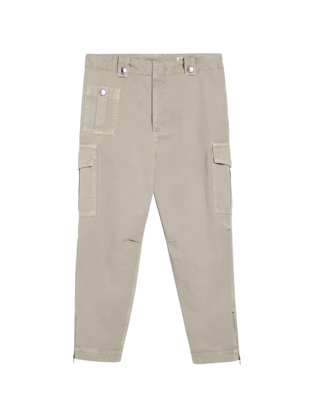 Brunello Cucinelli Kids Cargo in gabardine di cotone - Toni neutri
