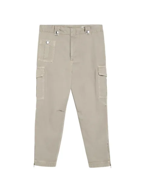 Brunello Cucinelli Kids pantalones cargo con diseño teñido