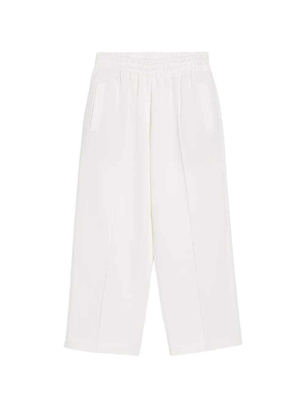 Brunello Cucinelli Kids Jogginghose aus glattem Baumwollfrottee mit Crête-Detail - Nude