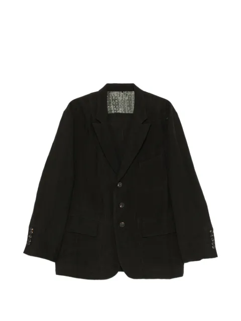 Ziggy Chen single-breasted notched-lapels jacket