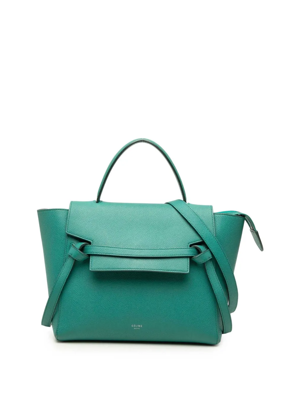 Celine Pre-Owned 2016 Micro Grained Calfskin Belt Bag satchel - Verde