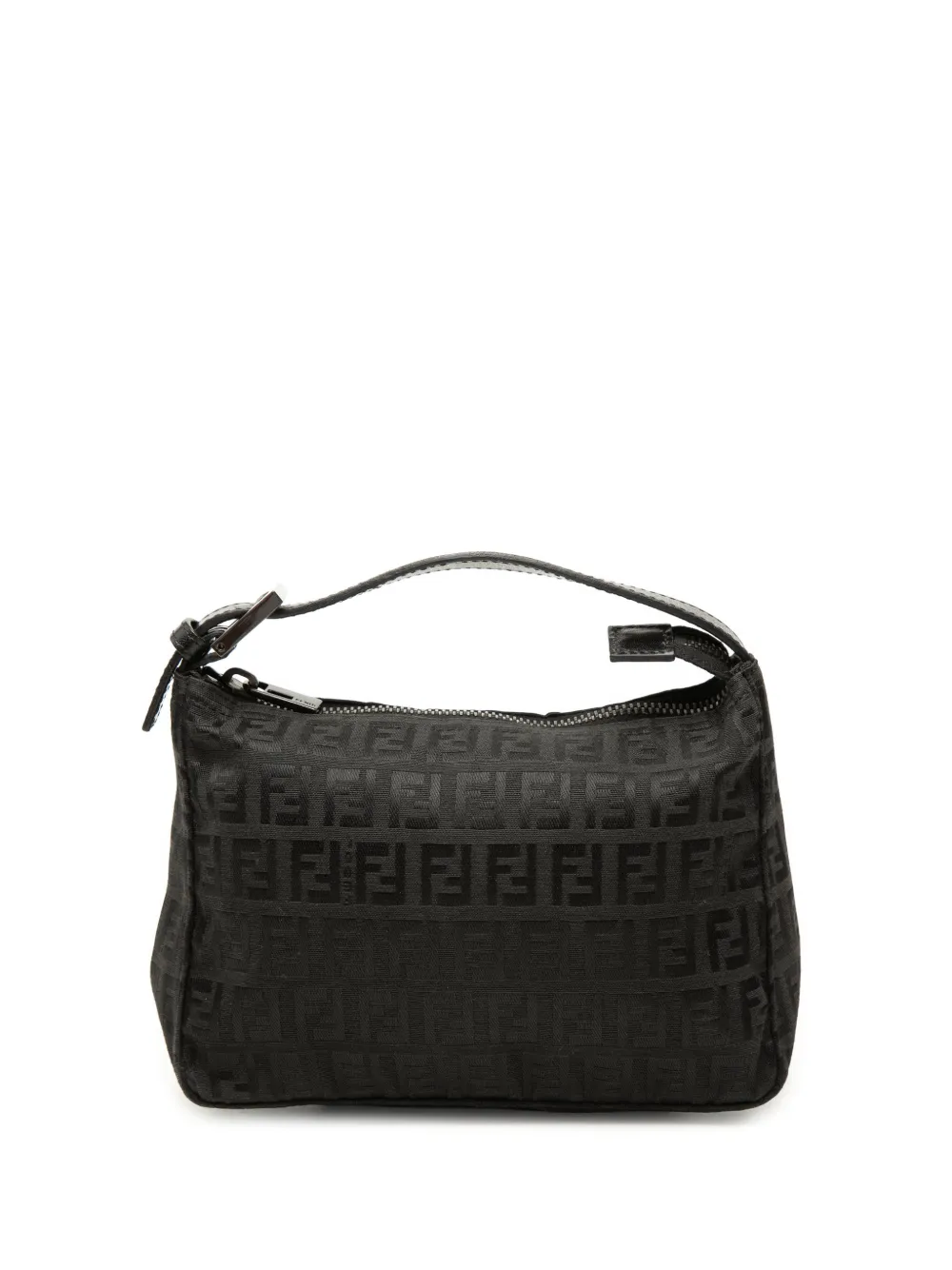 Fendi Pre-Owned 2000-2010 Zucchino Canvas handbag - Nero
