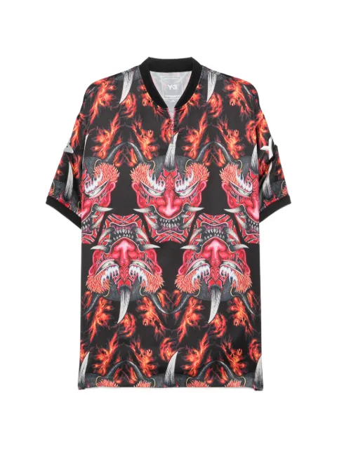 Y-3 graphic-print short-sleeve top