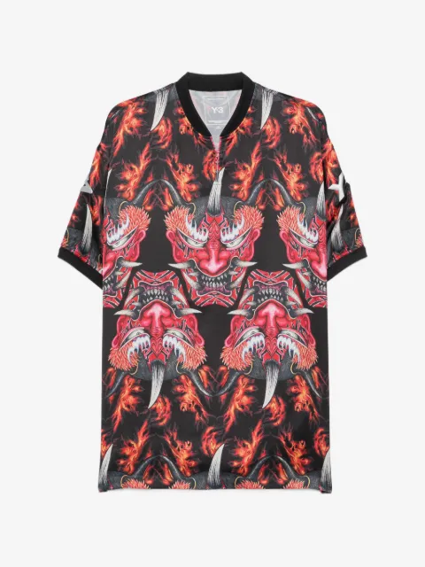 Y-3 graphic-print short-sleeve top