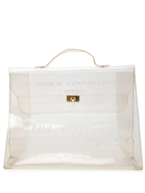 Hermès Pre-Owned 20th Century Vinyl Souvenir De L Exposition Kelly handbag