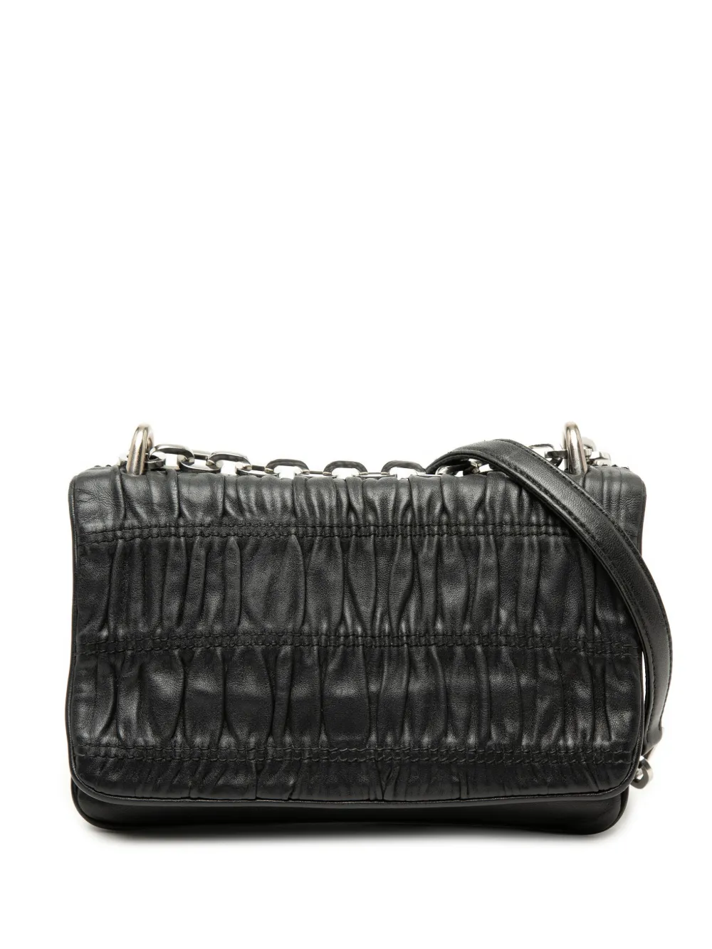 Prada Pre-Owned 2013-2026 Nappa Gaufre shoulder bag - Nero