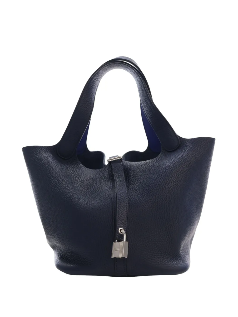 Hermès Pre-Owned 2017 Togo Picotin Lock 22 handbag - Blu