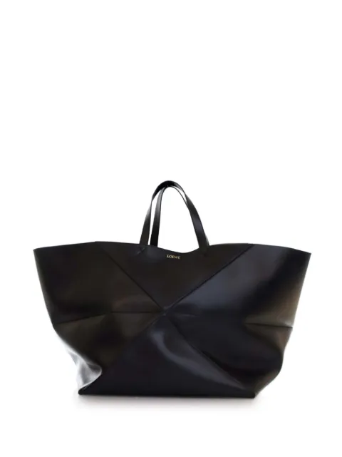 Loewe Pre-Owned 2023 XXL Shiny Calfskin Puzzle Fold tote bag