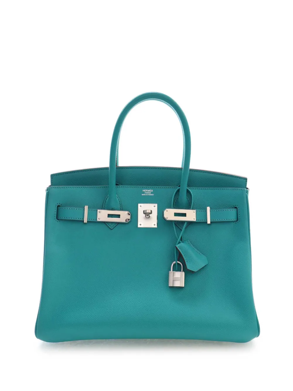Hermès Pre-Owned 2012 Epsom Birkin Retourne 30 handbag - Blau