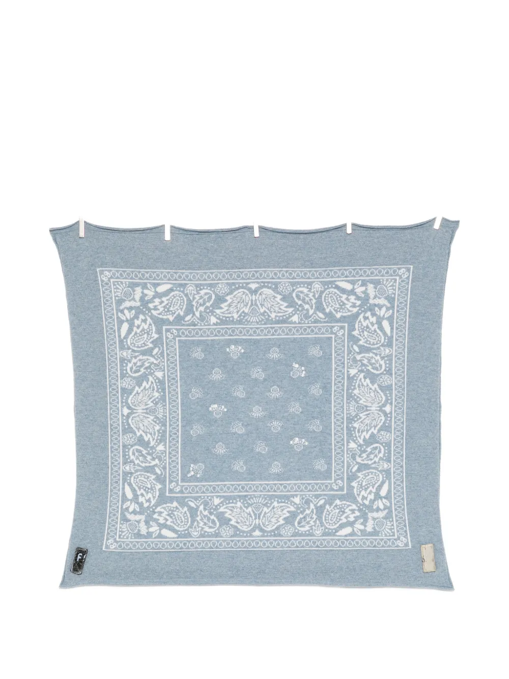 Barrie paisley-print scarf