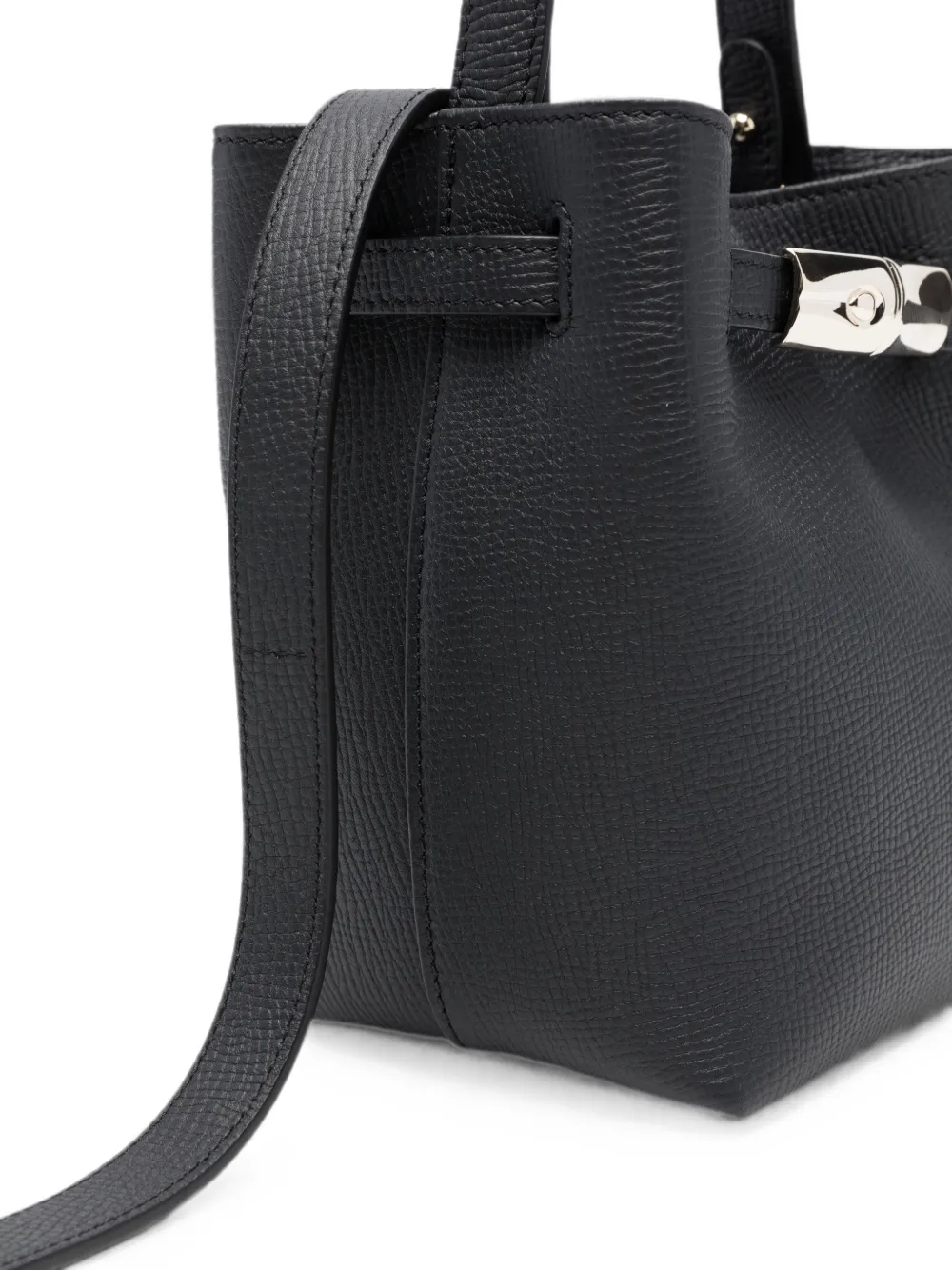 Longchamp Le Smart XS bucket-tas Zwart