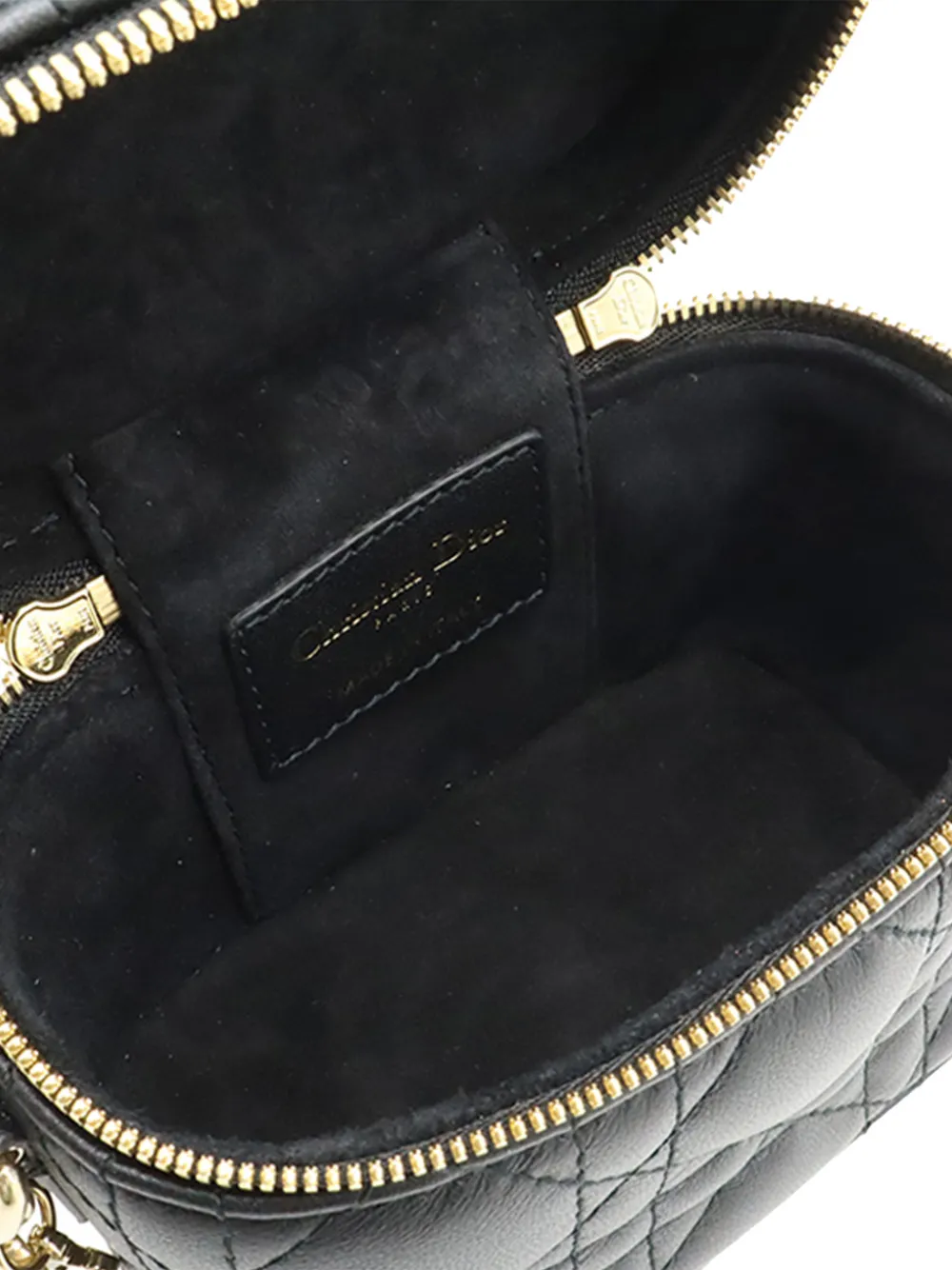 Christian Dior Pre-Owned 2010-2026 マイクロ ラムスキン カナージュ