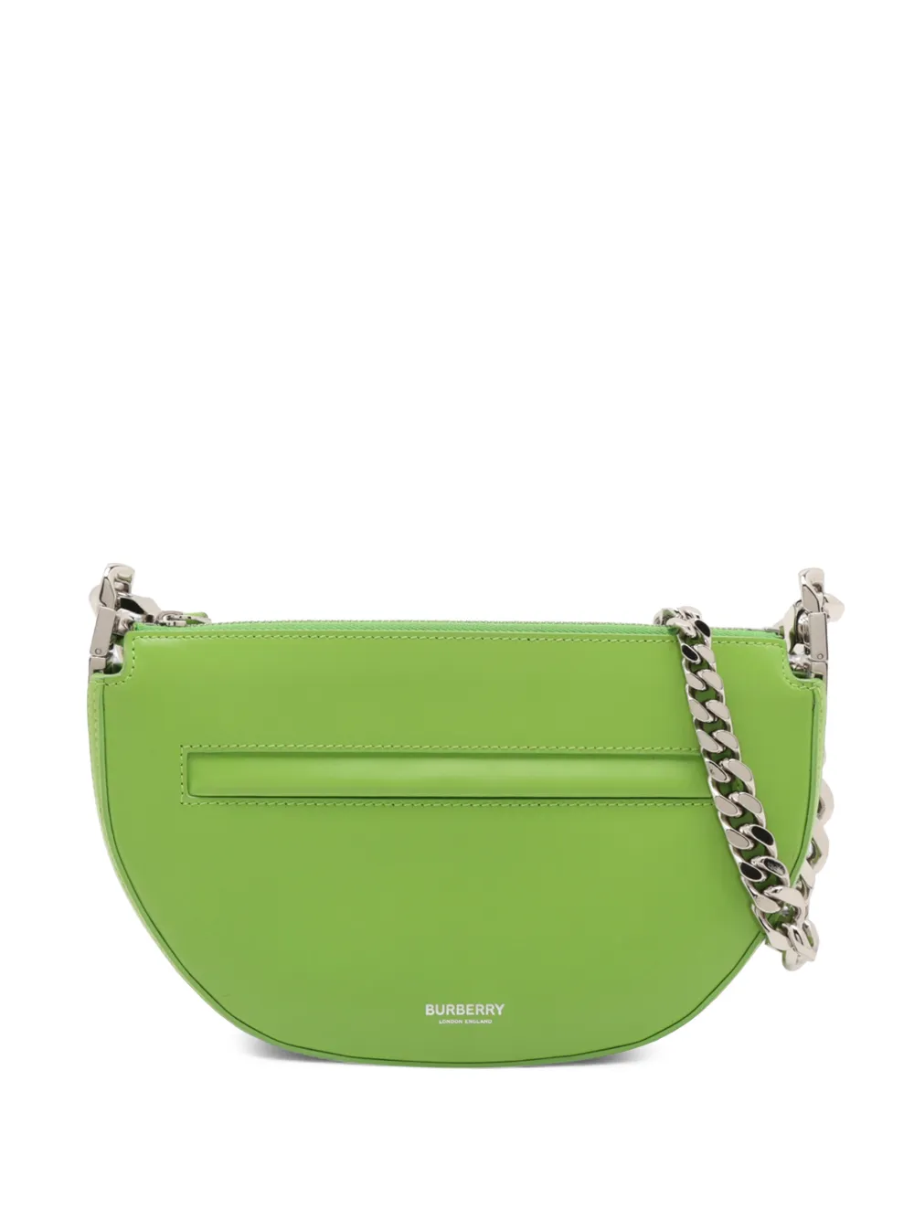 Burberry Pre-Owned 2000-2017 Mini Leather Olympia crossbody bag - Verde