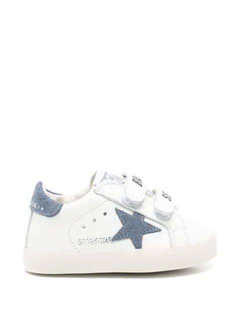 Golden Goose Kids Baby School Super-Star touch-strap sneakers